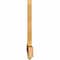 Ekena Millwork Eugene Rough Sawn Timber Gable Bracket, Western Red Cedar, 48"W x 26"H x 2"D x 4"F, 13/12 Pitch GBW048X26X0204EUG00RWR - alternate 3
